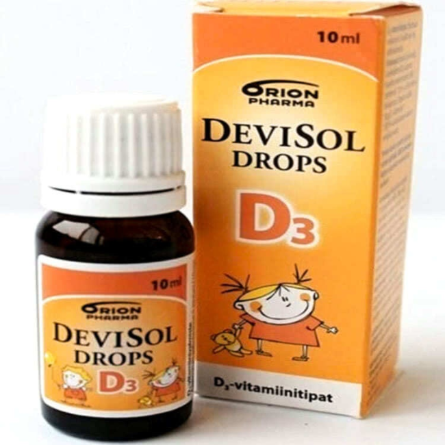 Девисол дропс Д3 (Devisol drops D3) финский 10мл